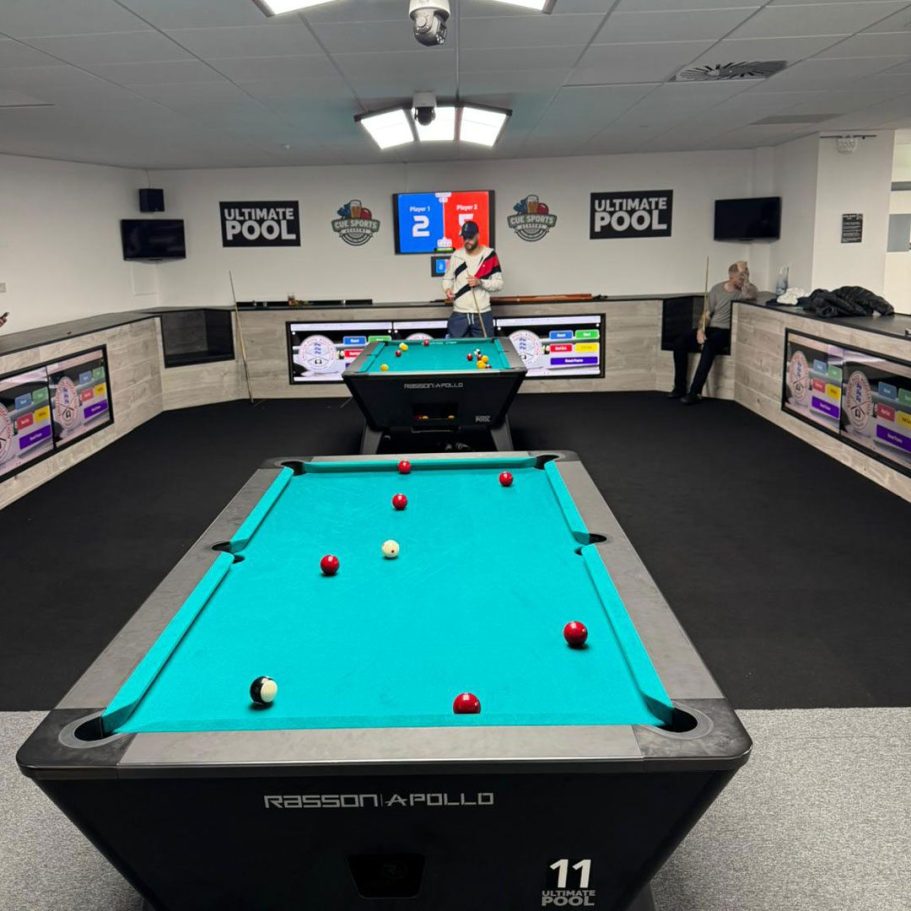 Ultimate pool arena at Cue Sports Academy Torquay
